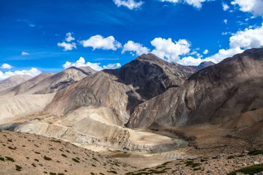 Tibet Çin Himalaya dağlar