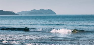 Tayland Andaman Denizi kıyı şeridi