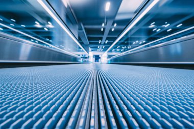 iç asansörde bulanık arka plan