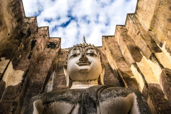Large buddha sculpture in Thailand — Stock Photo, Image