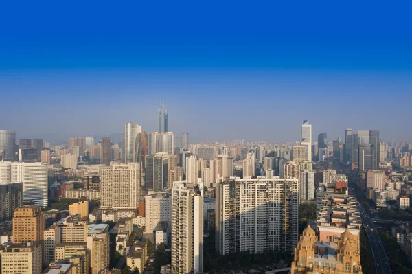 Vista de la ciudad de Guangzhou en China — Foto de Stock