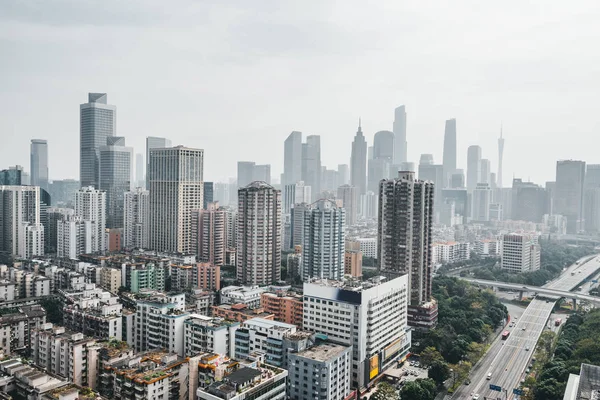 Vista de la ciudad de Guangzhou en China —  Fotos de Stock