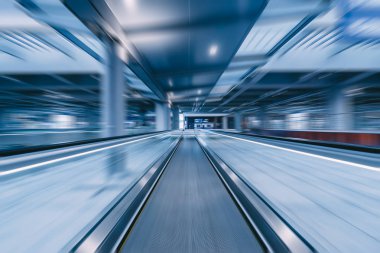 iç asansörde bulanık arka plan