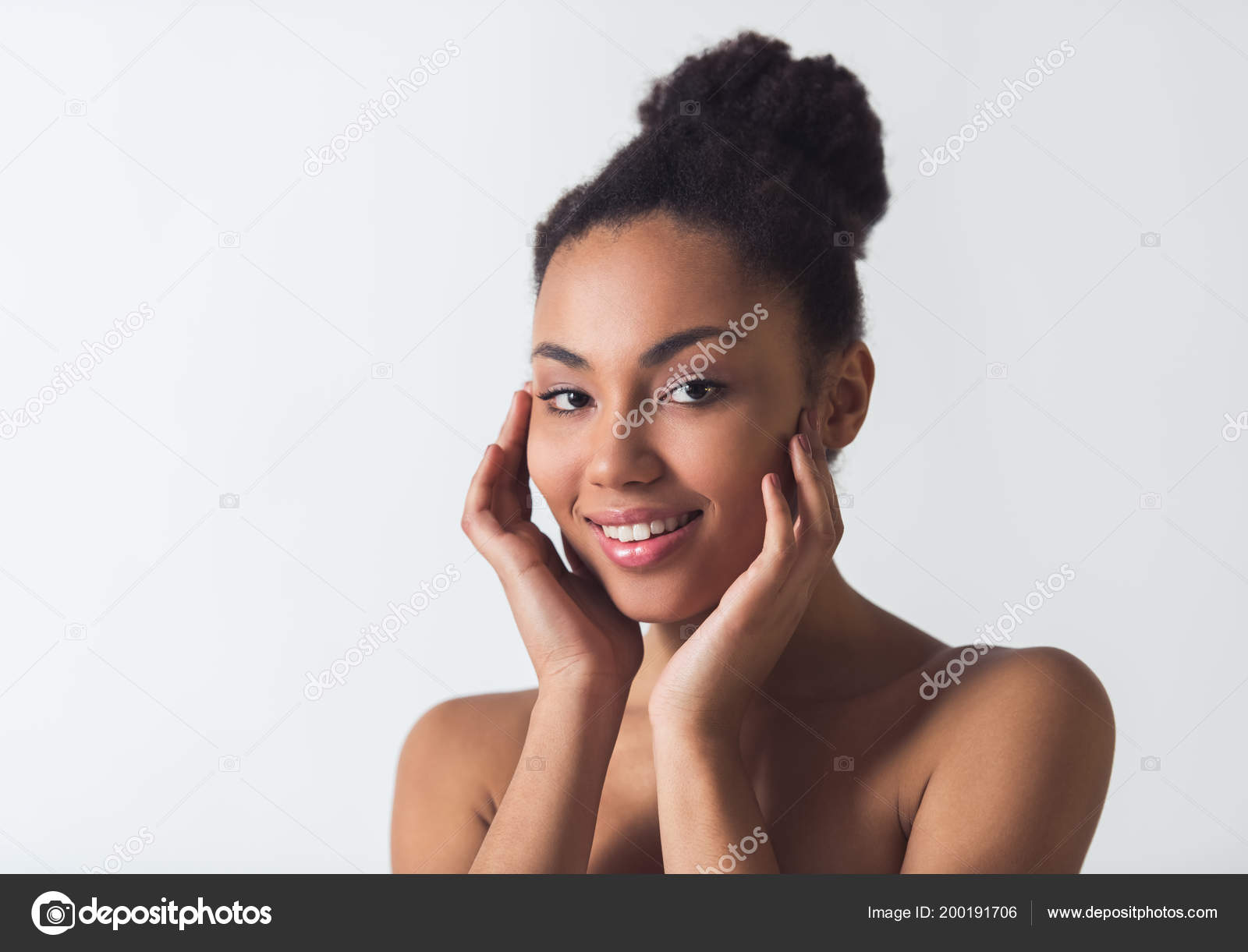 afro american girl
