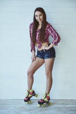 Silindirler ile kız