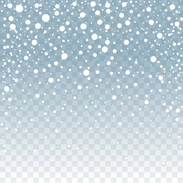 Winter Falling Snow Background Design Element Winter Falling Snow Background — Stock Vector