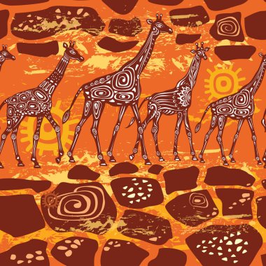 Zürafalar ile Seamless Modeli
