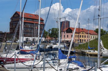 klaipeda eski kasaba. Litvanya