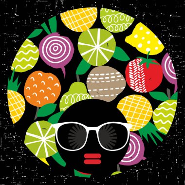 Kediler adımları ve ananas yaz zaman ile Seamless Modeli.