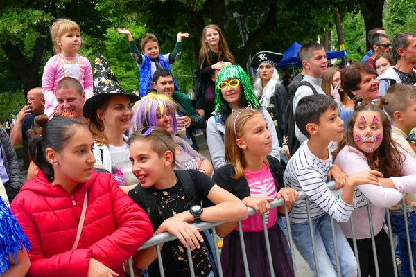 Gabrovo Bulharsko Květen 2018 Traditional Karneval Humoru Satiry Pouliční Umění — Stock fotografie