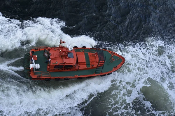 Stockfoto Een Pilot Scheepstype Voor Navigatie — Stockfoto