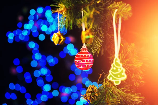 Der Weihnachtsbaum des neuen Jahres — Stockfoto