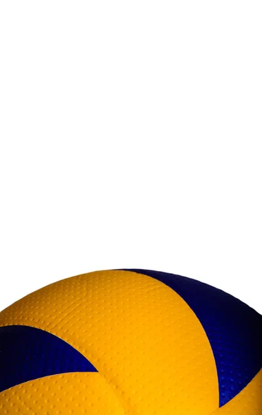 Волейбольний м'яч ізольований на білому тлі — стокове фото