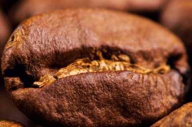 Kavrulmuş kahve çekirdeği.