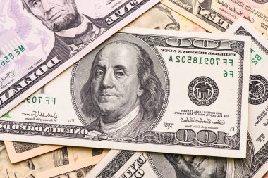 Paralı arka plan. Amerikan dolarları.
