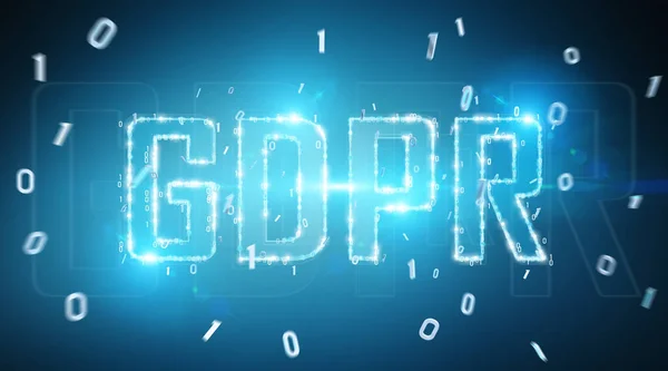 นเตอร เฟซ Gdpr ตอลบนพ นหล — ภาพถ่ายสต็อก