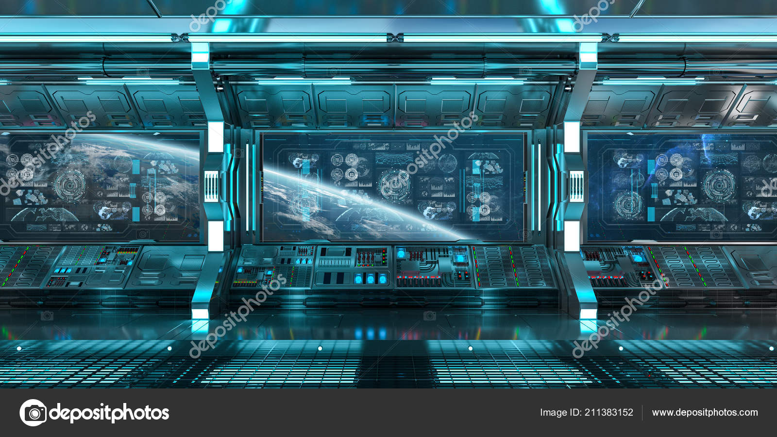 Blue Spaceship Interior Space Control Panel Screens Rendering Stock Photo by ©sdecoret 211383152 Blue Spaceship Interior Space Control Panel Screens Rendering Stock Photo by ©sdecoret 211383152
