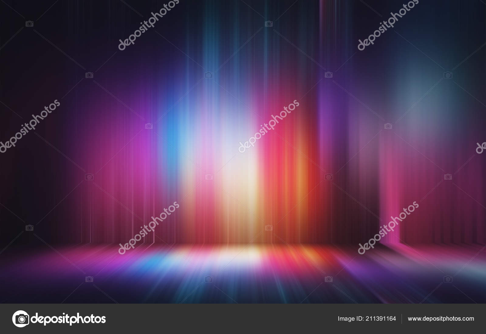 Rendering Colorato Arcobaleno Astratto Effetto Luce Texture