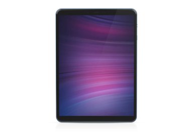 Beyaz arka plan üzerinde 3d render izole Modern tablet mockup