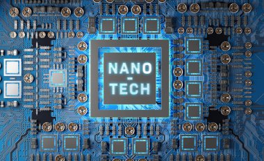 Yakından görmek bir renkli nanoteknoloji Elektronik sistemde 3B oluşturma