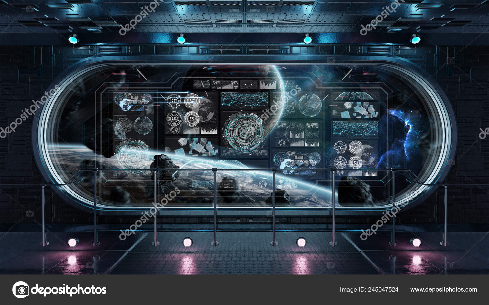Dark Spaceship Interior Space Control Panel Digital Screens Rendering Stock Photo by ©sdecoret 245047524 Dark Spaceship Interior Space Control Panel Digital Screens Rendering Stock Photo by ©sdecoret 245047524
