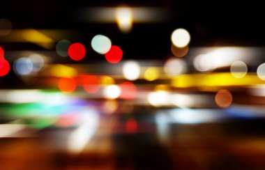 Hız efekti ile soyut bokeh arka planlar