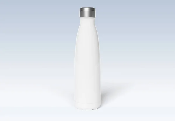 Isothermal garrafa esporte isolado em branco mockup 3D renderização — Fotografia de Stock