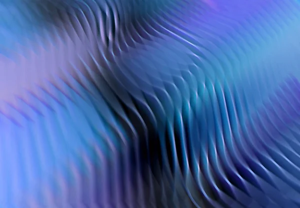 Fundo ondulado abstrato azul com efeito de movimento desfocado — Fotografia de Stock