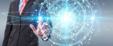 E ile yenilenebilir ve sürdürülebilir eko enerji yaratan işadamı