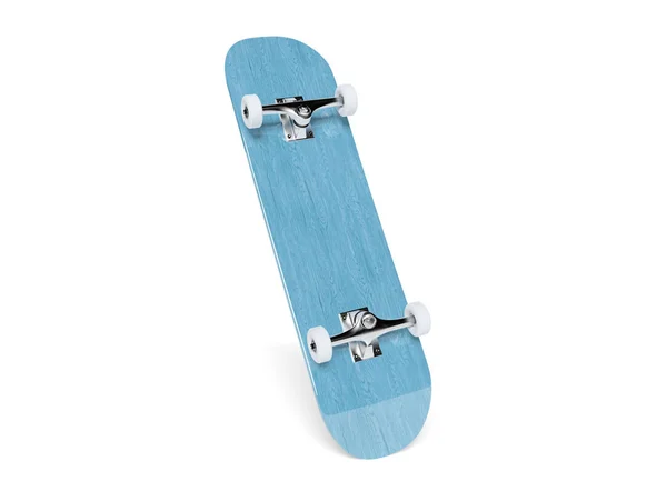Skateboard isoliert auf weißem 3D-Rendering — Stockfoto