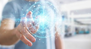 E ile yenilenebilir ve sürdürülebilir eko enerji yaratan işadamı