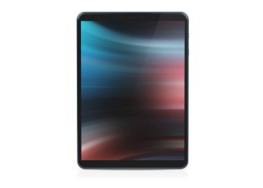 Modern tablet mockup beyaz 3d render izole