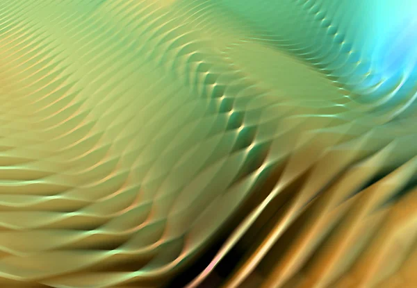 Green and yellow abstract wavy background with blurred motion ef — Stock Photo, Image