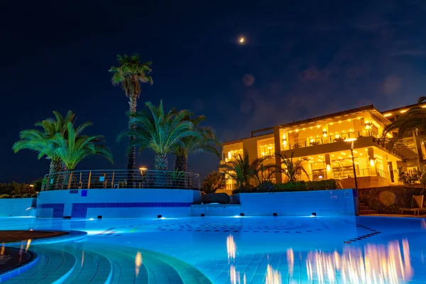 Swimming pool of luxury hotel