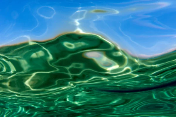 Deniz Okyanusu su altında yaz saati — Stok fotoğraf