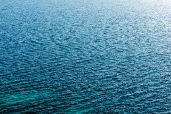 Powierzchnia Wody Oceanicznej Fale Głębinowe — Zdjęcie stockowe