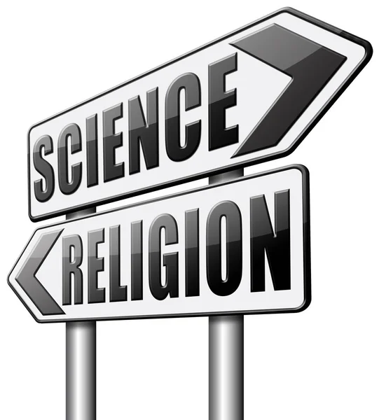 Religion science relation — Photo