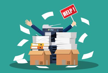 Çizgi film işadamı kazık gazetelerde vurguladı