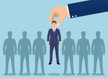 İş el kadar bir işadamı toplama.