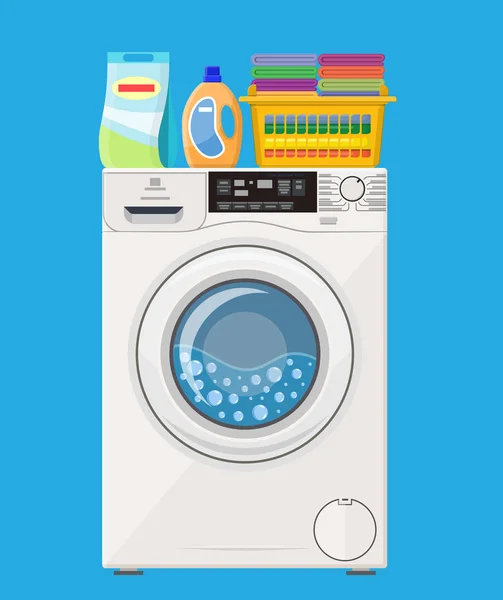 Pictogram wasmachine — Stockvector