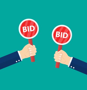 Elini tut teklif ile kürek.