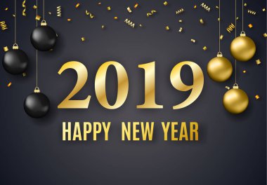 2019 yeni yıl arka plan