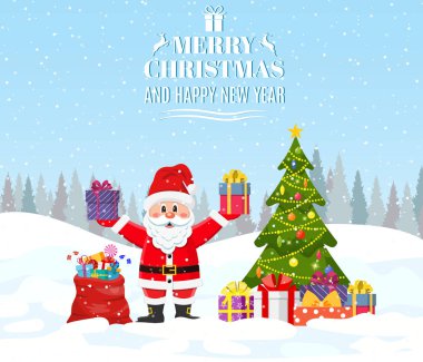 Noel Kış Manzarası