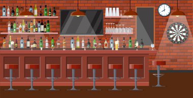 nterior pub, Cafe ve bar.