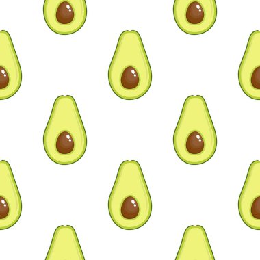 Avokado desen geometrik sorunsuz