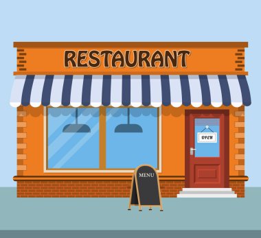 modern fast food restoran