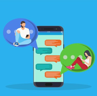 mutlu insanlar mobil akıllı telefon kullanımı