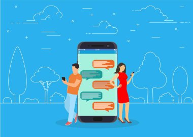 mutlu insanlar mobil akıllı telefon kullanımı