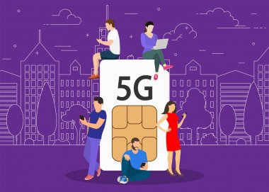 5g teknoloji konsepti.
