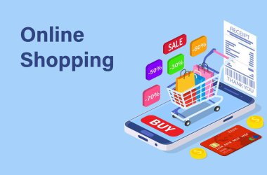 Online alışveriş, biyometrik konsept